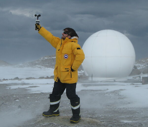 Dan Laban in Antarctica