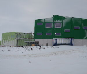 New living quarters at Davis, 2010