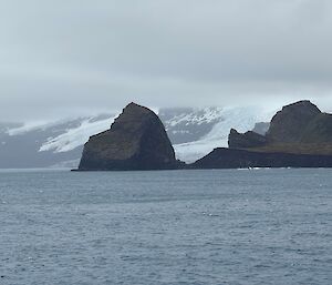 A geological formation known as a crater relic