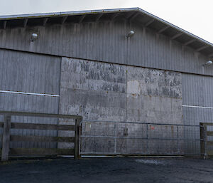 exterior of a large building