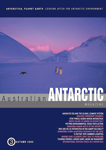 Australian Antarctic Magazine — Issue 3: Autumn 2002