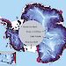 Satellite imagery of Antarctica