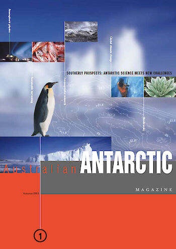 Australian Antarctic Magazine – Issue 1: Autumn 2001