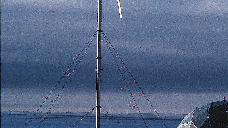 Test wind turbine at Casey Station