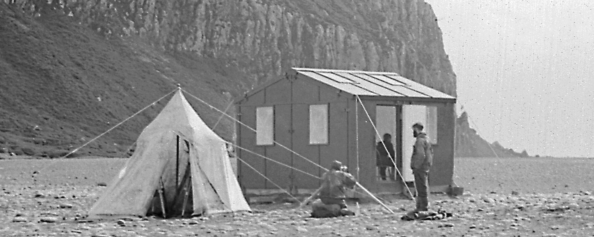 1951 Absolute Magnetic Hut at West Bay, Heard Island