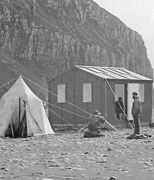 1951 Absolute Magnetic Hut at West Bay, Heard Island