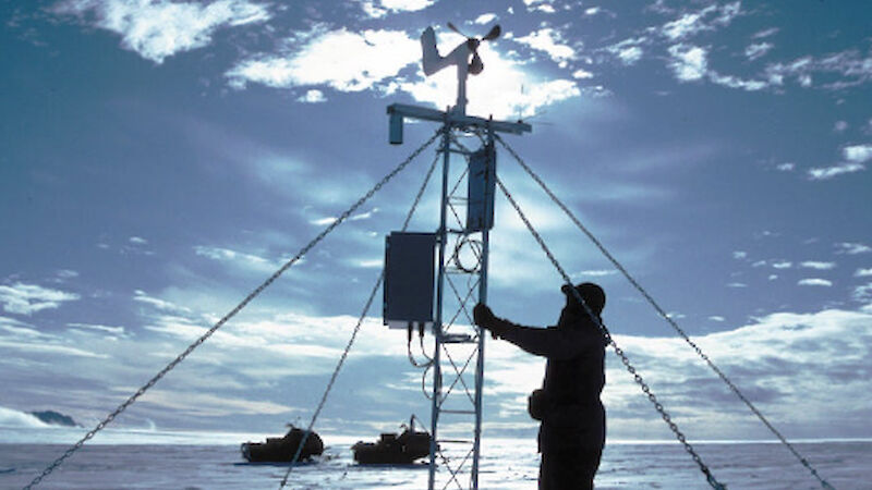 The cover of The International Antarctic Weather Forecasting Handbook, J Turner and S Pendlebury (Eds)