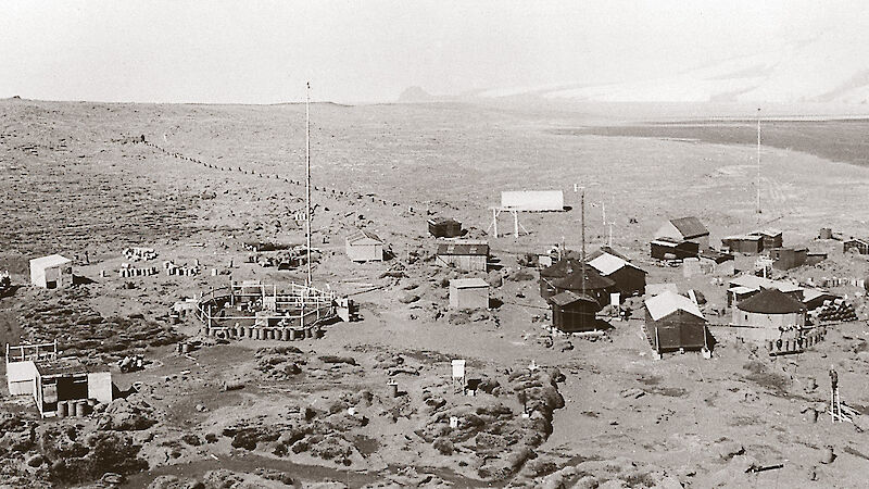The ANARE station at Heard Island in 1951