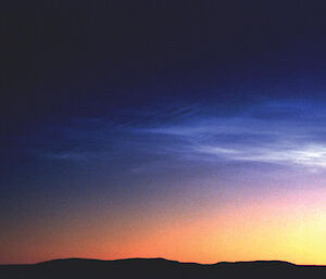 The lidar and radar can detect these noctilucent clouds