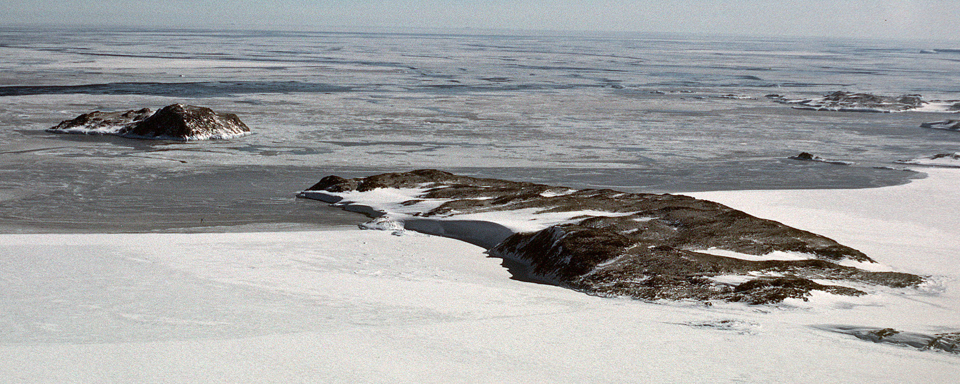 Ardery and Odbert islands in Antarctica