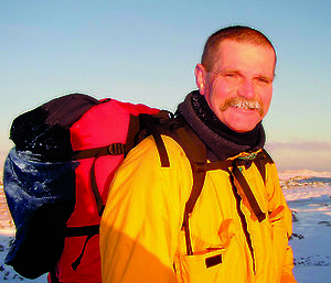 Macquarie Island Station Leader, Ivor Harris.