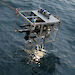 The Autonomous Video Plankton Recorder deployed in its stainless steel frame with cameras, lights and associated sensors.