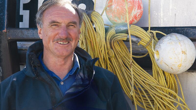 Seabird ecologist Dr Graham Robertson