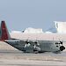 The United States Antarctic Program’s LC-130 Hercules on the specially constructed ski-way at Davis.