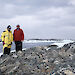 Medical student Felix Ho and his supervisor Dr Grant Jasiunas in Antarctica.