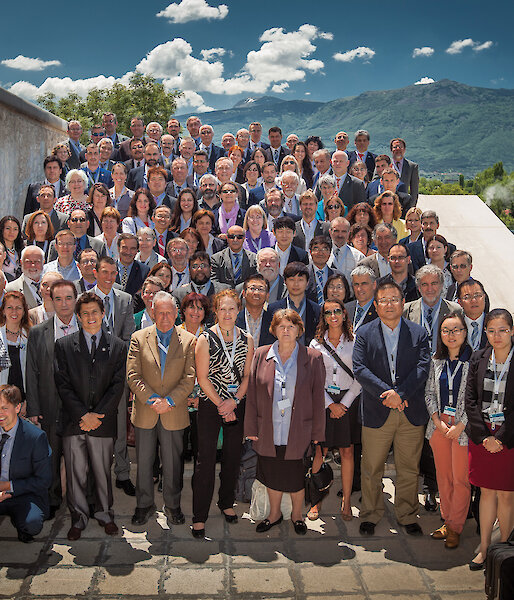 Delegates to the 18th meeting of the Committee for Environmental Protection.