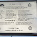 The Memorial Board commissioned by the ANARE Club is now on display at the Australian Antarctic Division.