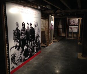 Photographs from the Mawson’s Men exhibition at the Tasmanian Museum and Art Gallery Bond Store, February 2014