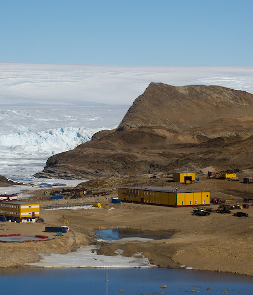 Russia’s Progress station in the Larsemann Hills