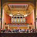 The Czech National Symphony Orchestra in the Rudolfinum Concert Hall in Prague.