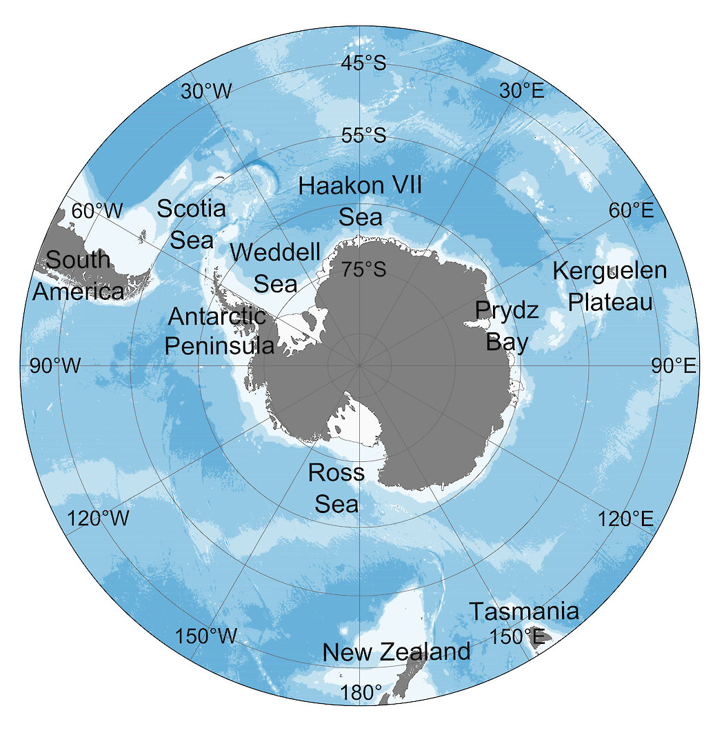 Risk maps chart krill’s demise — Australian Antarctic Program