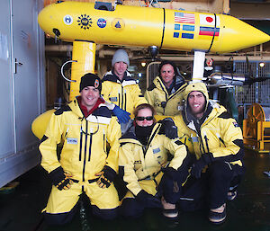 The AUV team.