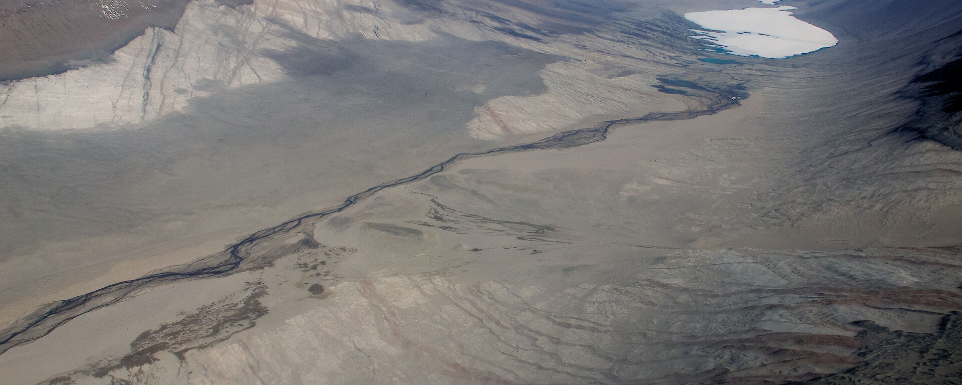 The McMurdo Dry Valleys in Antarctica.