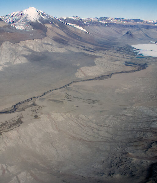 The McMurdo Dry Valleys in Antarctica.
