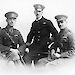 Portrait of Captain Wilkins, John King Davis and Major Eric Webb