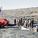 The flag raising and official naming of Mawson station by Phillip Law, 13 February 1954