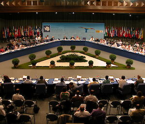 The 2003 Antarctic Treaty Consultative Meeting in Madrid.