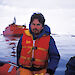 Steve during the Baseline Research on Krill, Oceanography and the Environment (BROKE) voyage in 1996