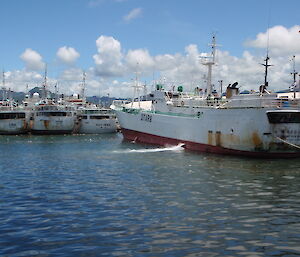Longlining vessels in Fiji