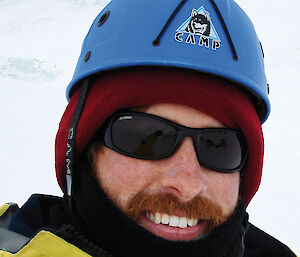 Picture of Chris Wilson in Antarctica