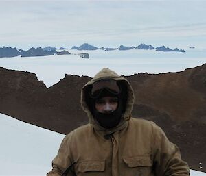 View across the plateau from Mt. Henderson