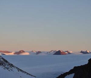 View from Fang Hut towards the northern and central massons