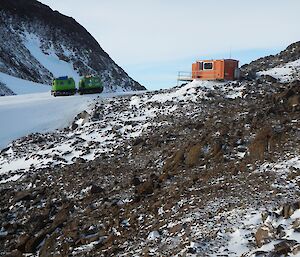 Mount Henderson Hut with Hagg