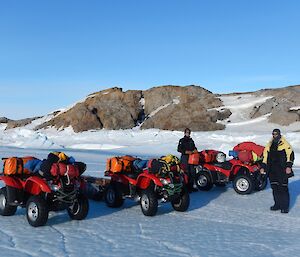 Three quads at Low Tongue