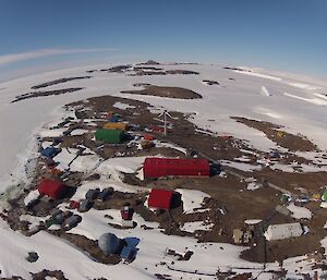 Aerial photo of Mawson