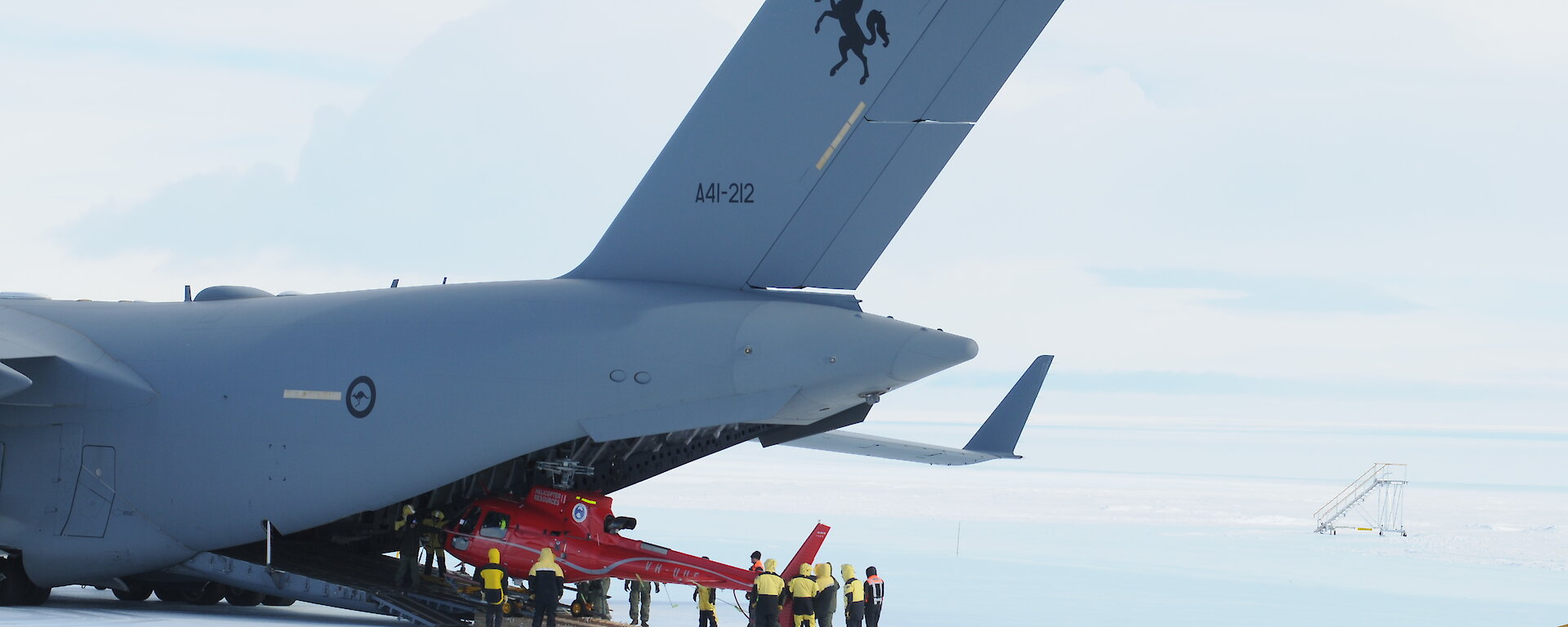 Helicopters on C-17A