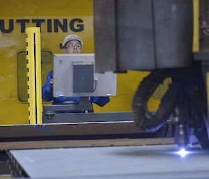 Steel cutting