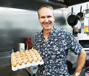 Noel Tennant, Adviser to Antarctic and sub-Antarctic chefs.