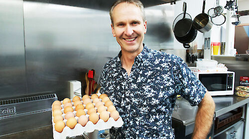 Noel Tennant, Adviser to Antarctic and sub-Antarctic chefs.