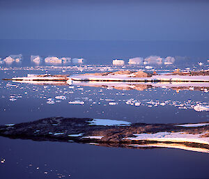 Looking across to Clark Peninsula