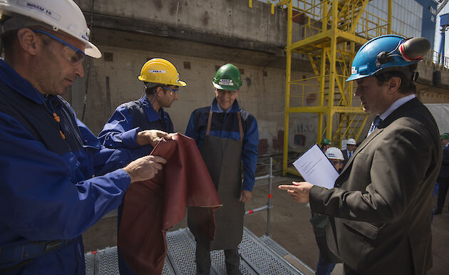 Man in safety gear