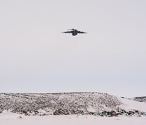 C-17 in air