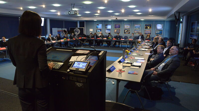 Scientists attending the Australia-China workshop at Kingston