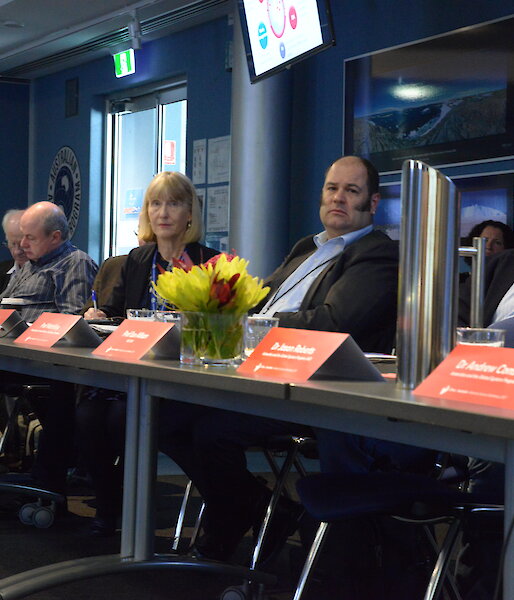 Australian Antarctic Division researchers at the workshop