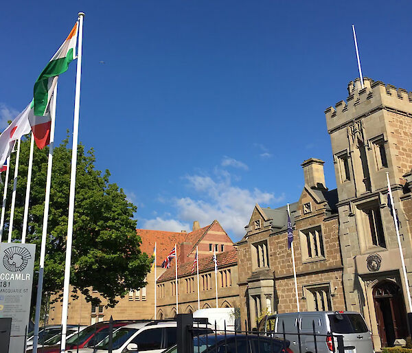 CCAMLR building in Hobart, Tasmania