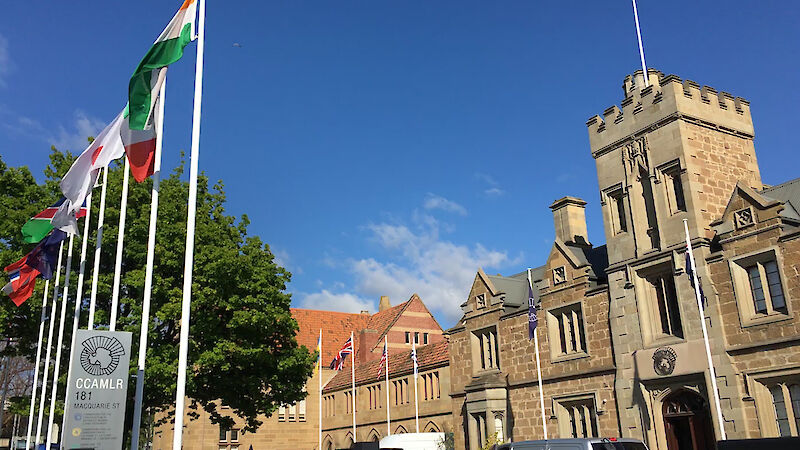 CCAMLR building in Hobart, Tasmania